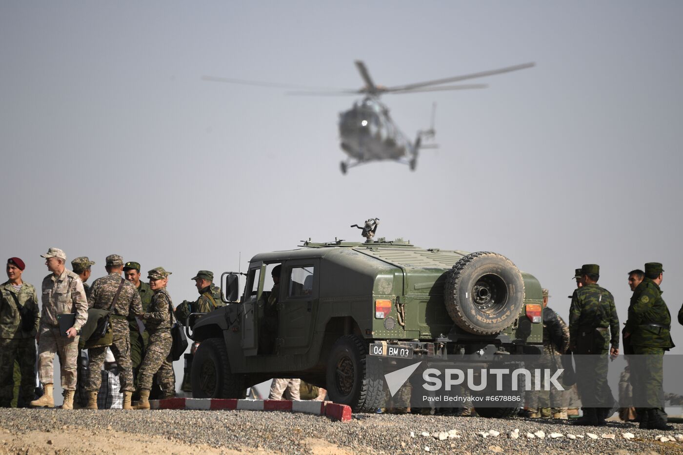 Tajikistan CSTO Military Drills