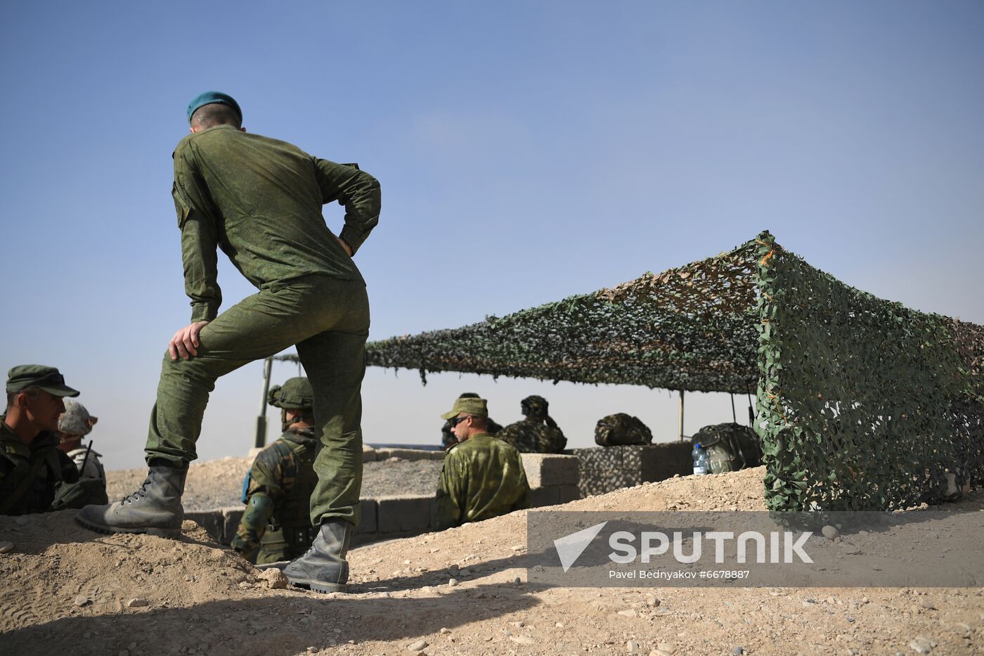 Tajikistan CSTO Military Drills