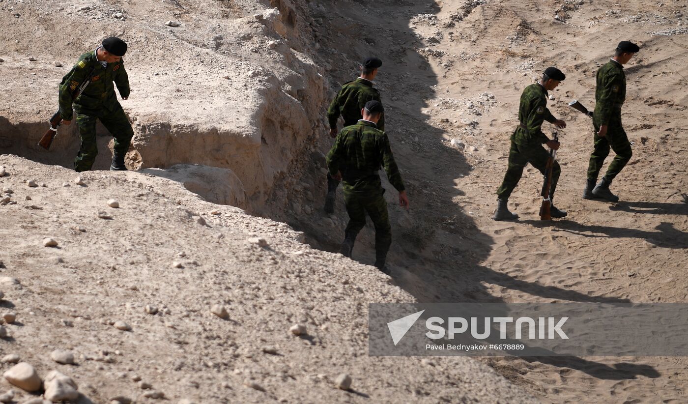 Tajikistan CSTO Military Drills