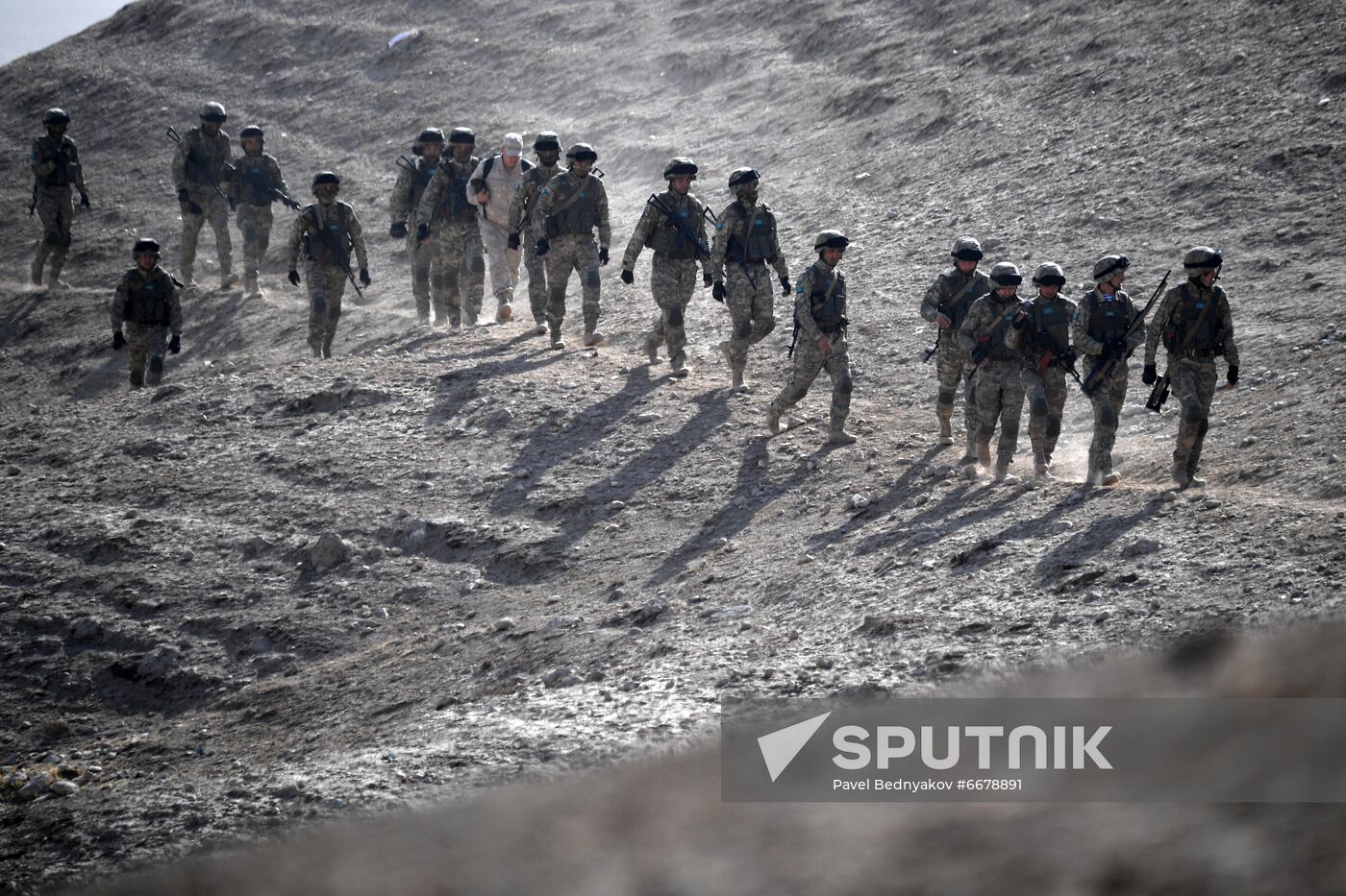 Tajikistan CSTO Military Drills