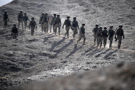 Tajikistan CSTO Military Drills