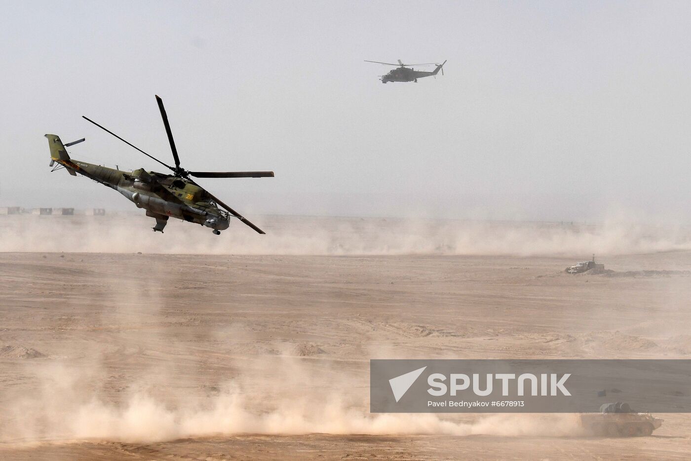 Tajikistan CSTO Military Drills