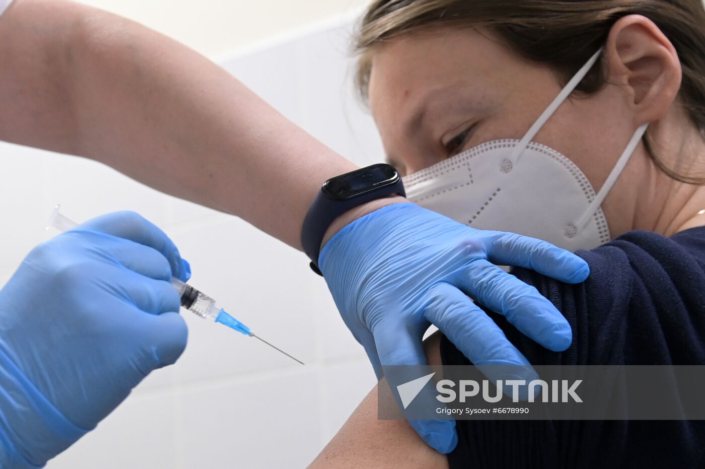 Russia Coronavirus Vaccination