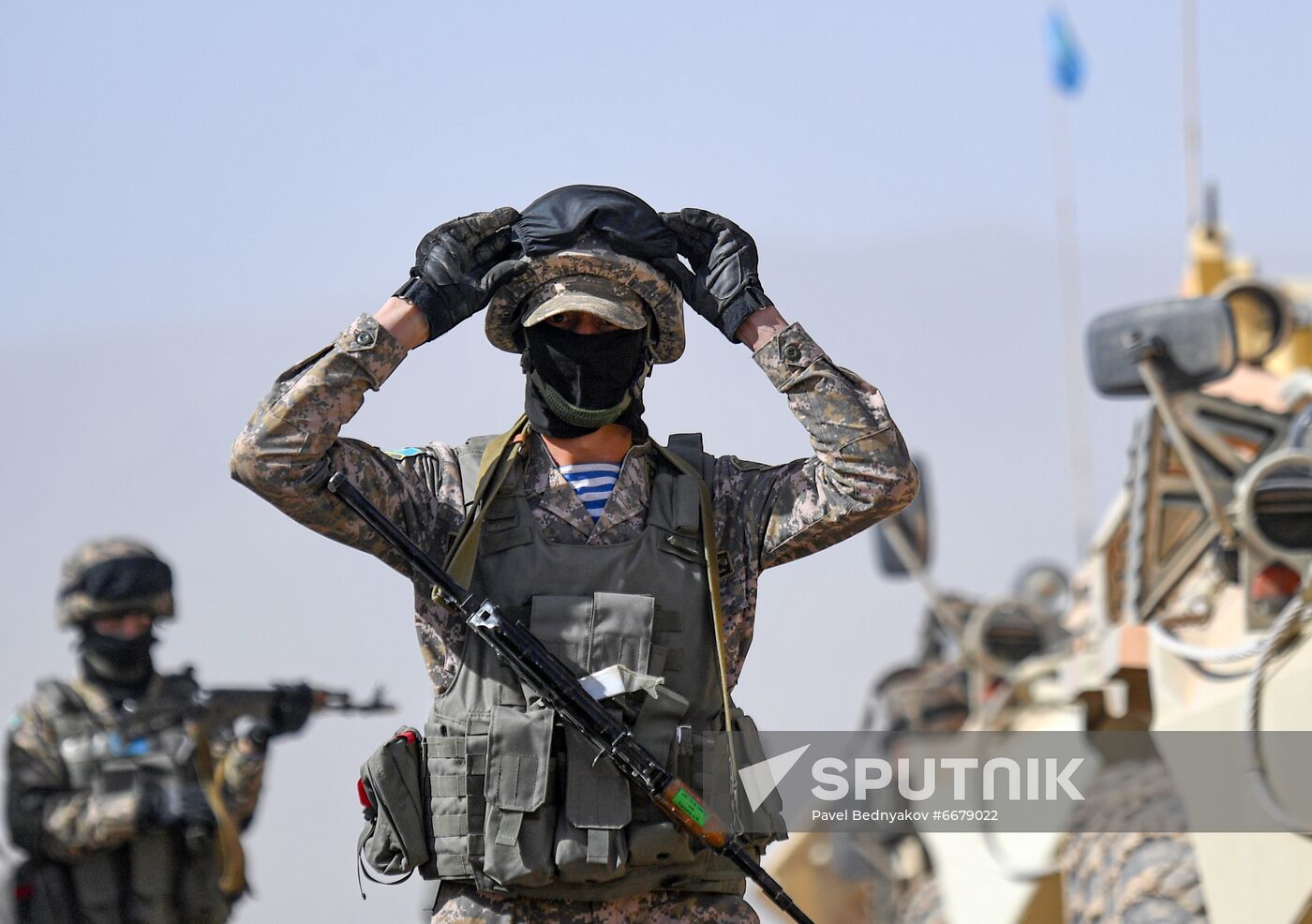 Tajikistan CSTO Military Drills