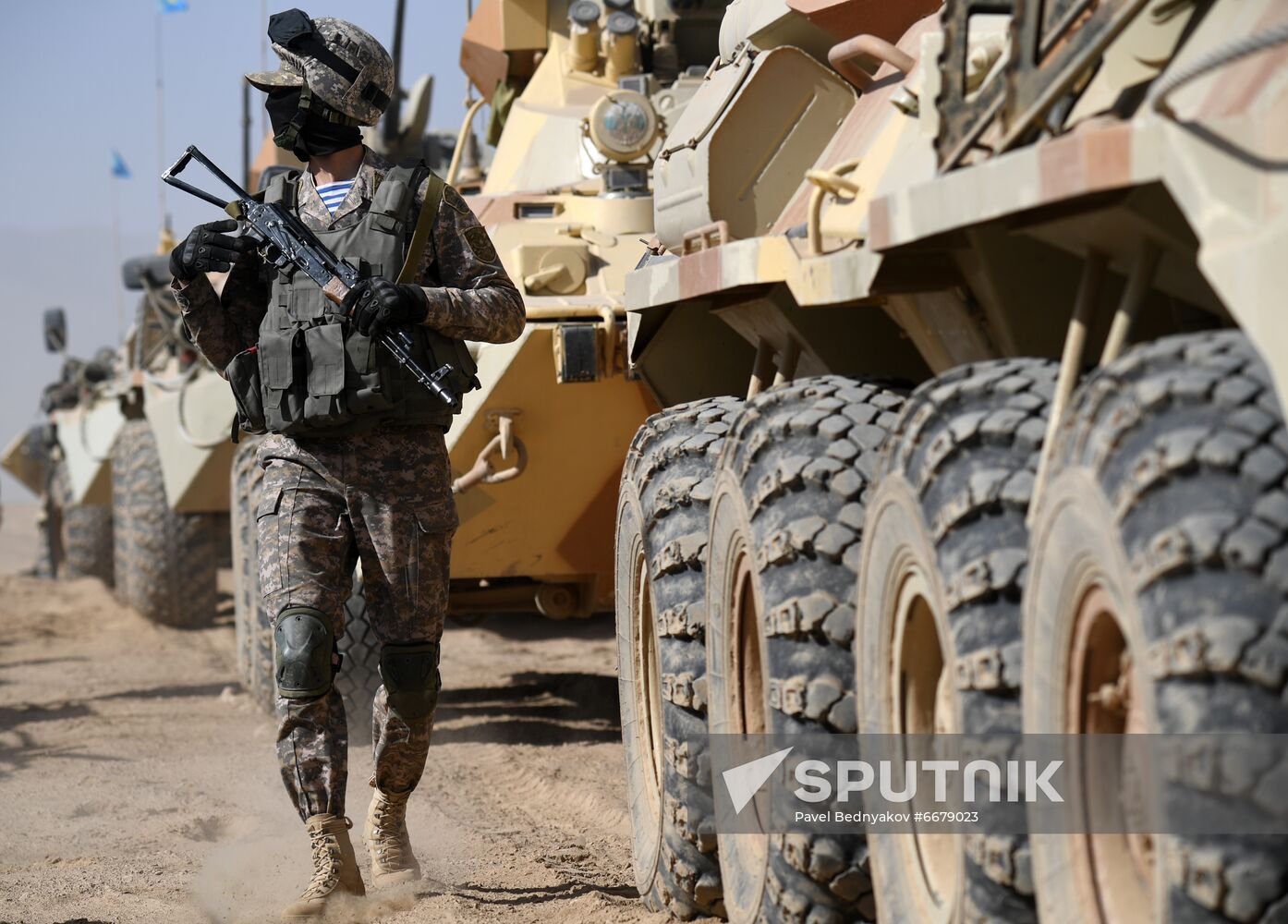 Tajikistan CSTO Military Drills