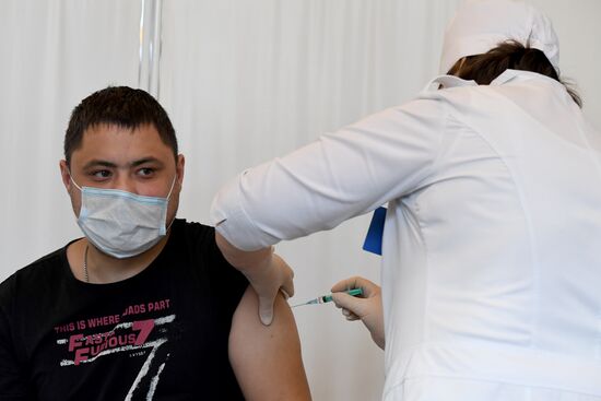 Russia Coronavirus Vaccination