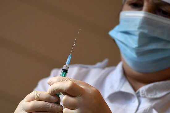 Russia Coronavirus Vaccination