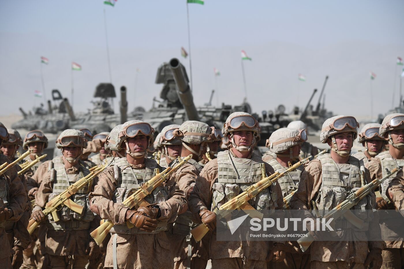 Tajikistan CSTO Military Drills