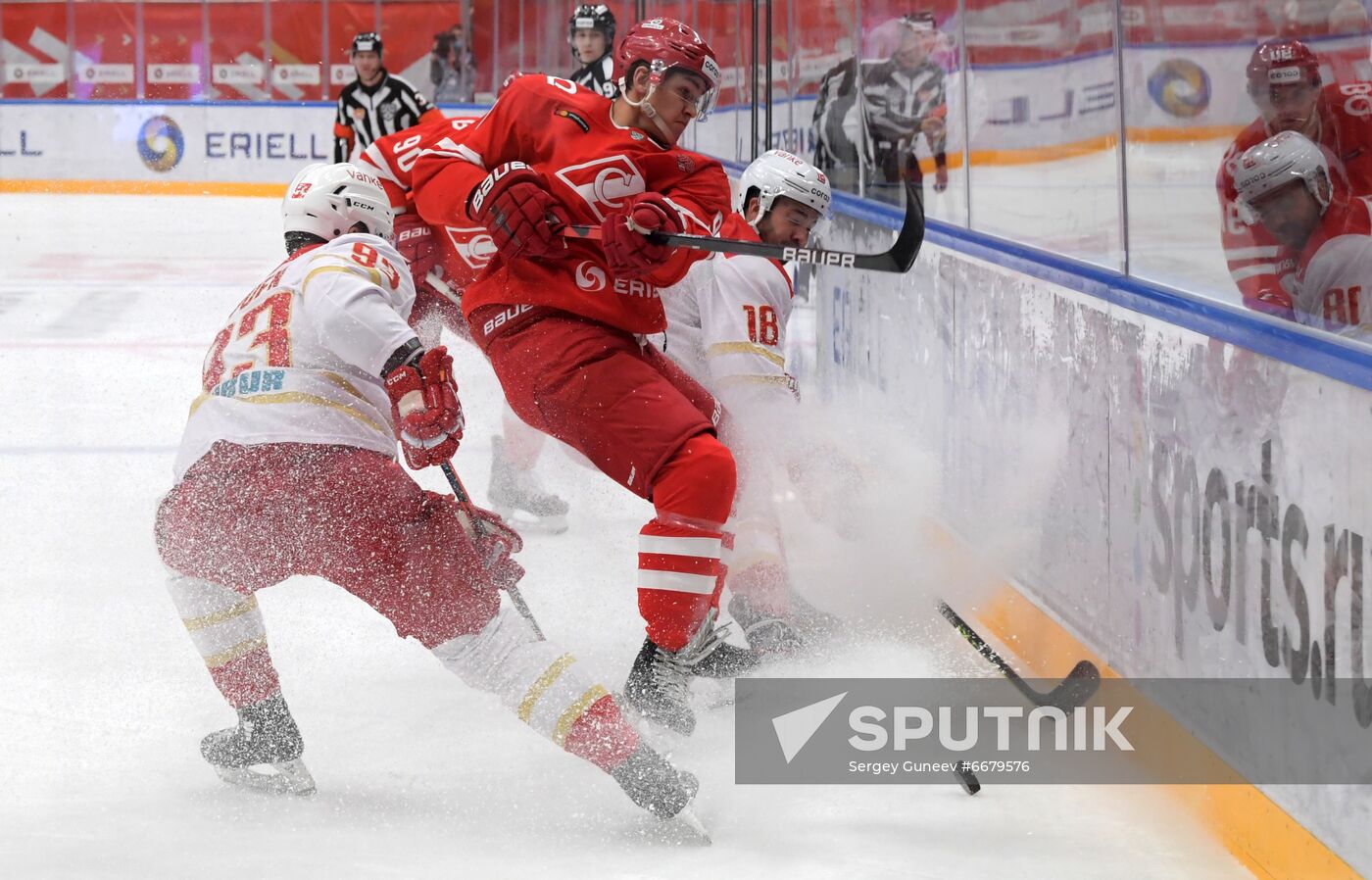 Russia Ice Hockey Kontinental League Spartak - Kunlun RS