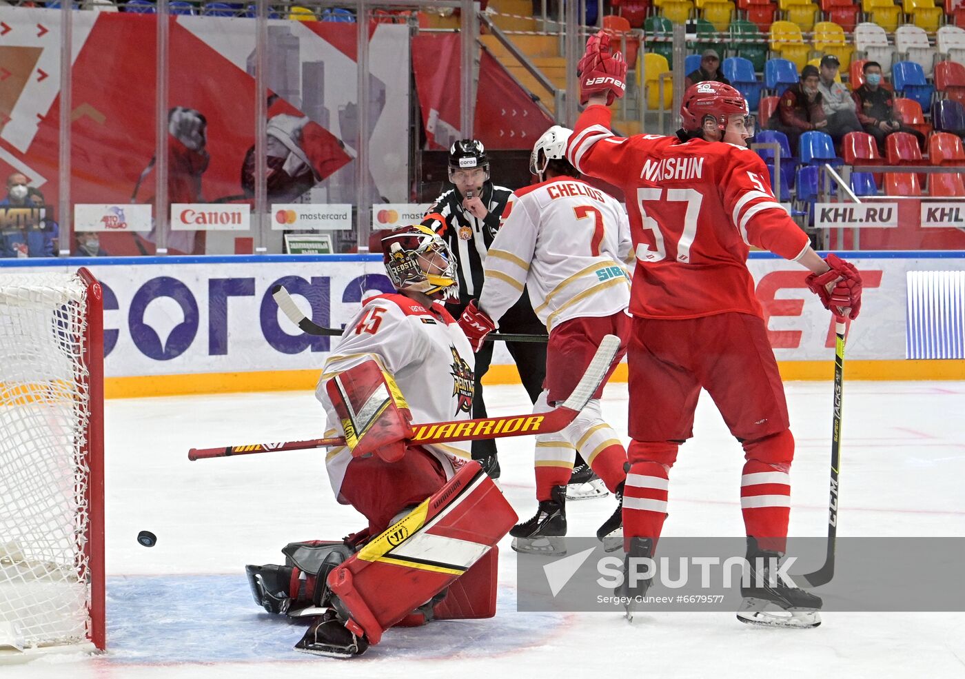 Russia Ice Hockey Kontinental League Spartak - Kunlun RS