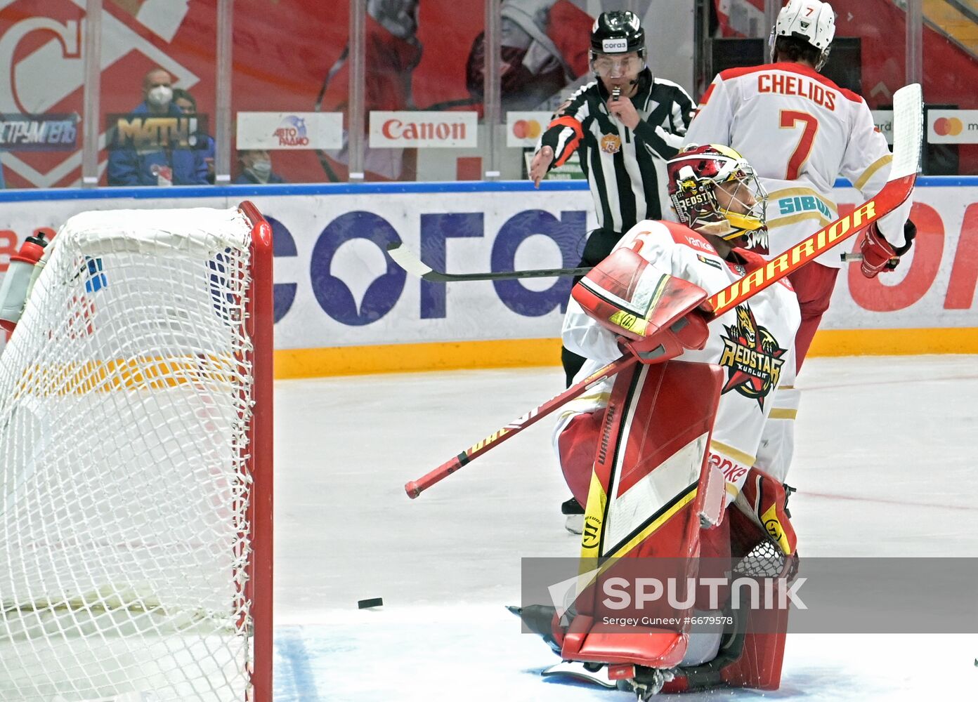 Russia Ice Hockey Kontinental League Spartak - Kunlun RS