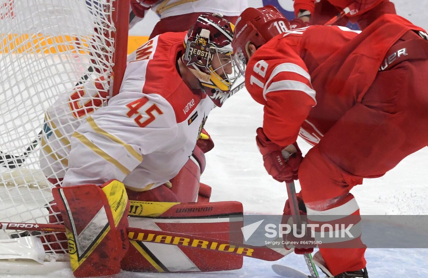 Russia Ice Hockey Kontinental League Spartak - Kunlun RS