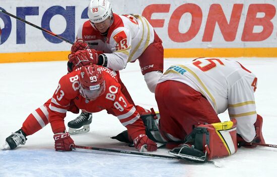 Russia Ice Hockey Kontinental League Spartak - Kunlun RS