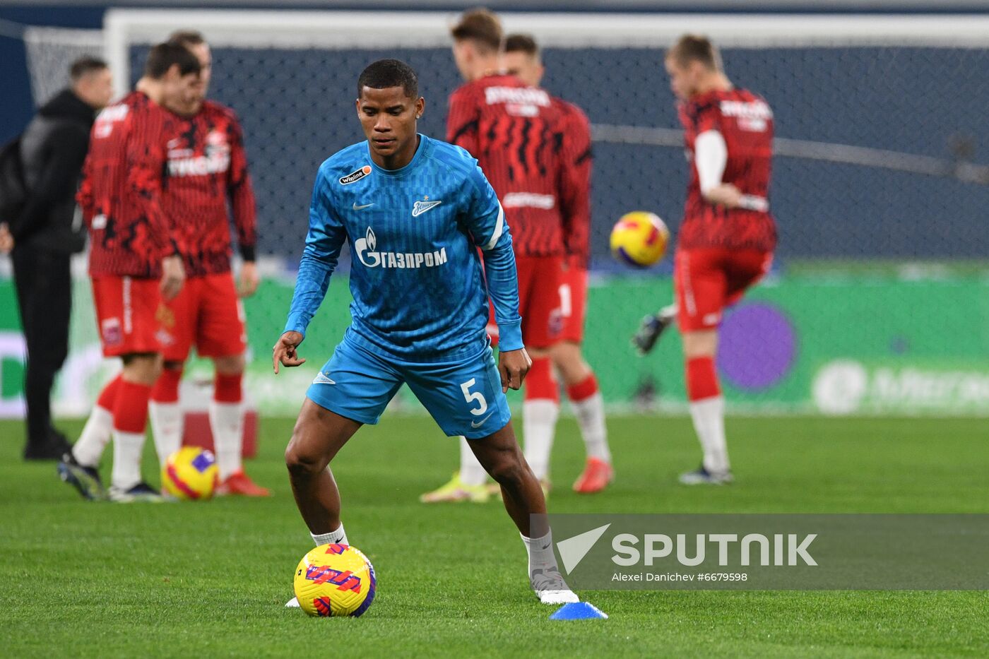 Russia Soccer Premier-League Zenit - Spartak