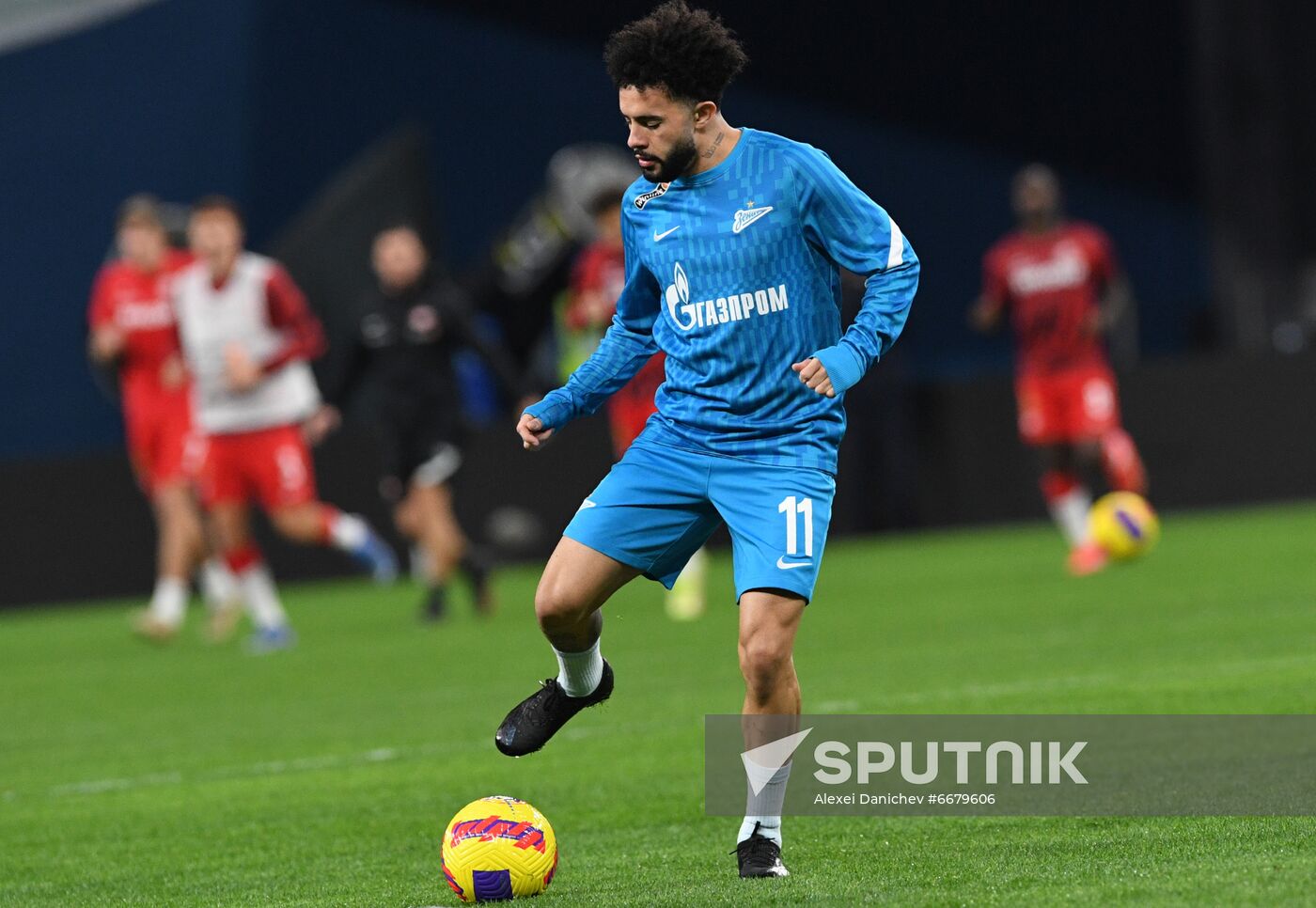 Russia Soccer Premier-League Zenit - Spartak