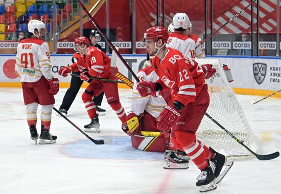 Russia Ice Hockey Kontinental League Spartak - Kunlun RS