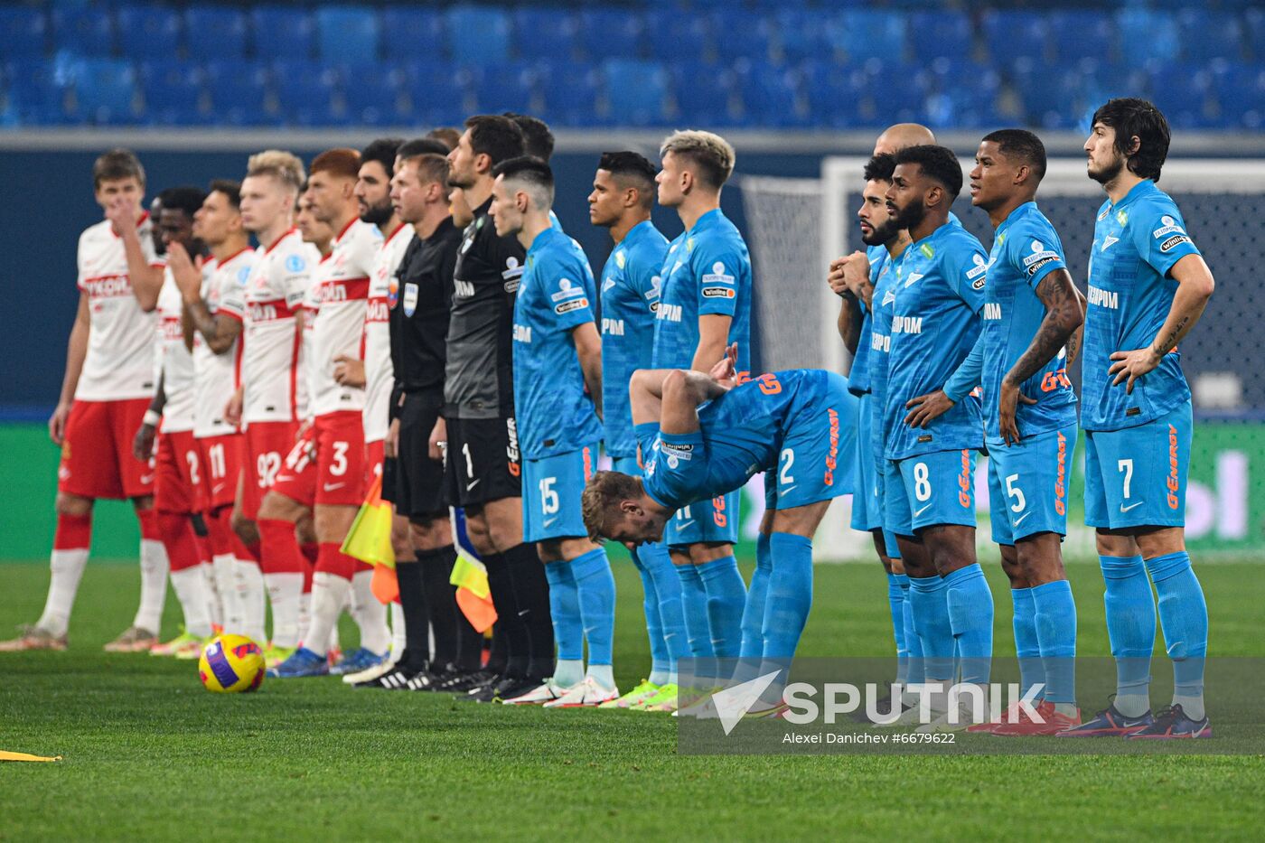 Russia Soccer Premier-League Zenit - Spartak