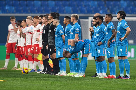 Russia Soccer Premier-League Zenit - Spartak