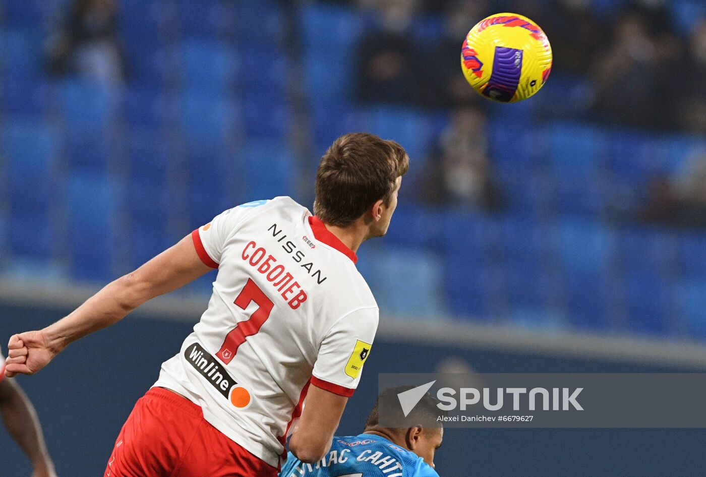 Russia Soccer Premier-League Zenit - Spartak