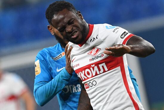 Russia Soccer Premier-League Zenit - Spartak