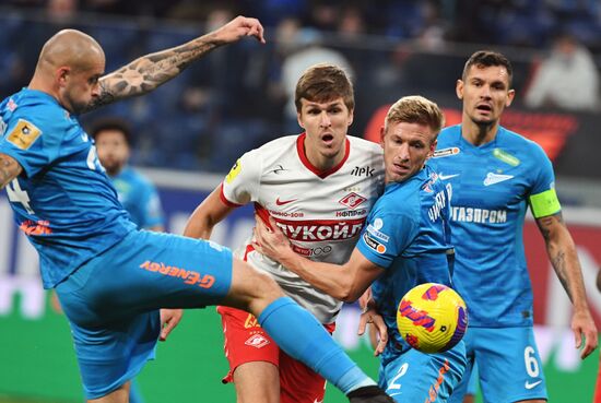 Russia Soccer Premier-League Zenit - Spartak