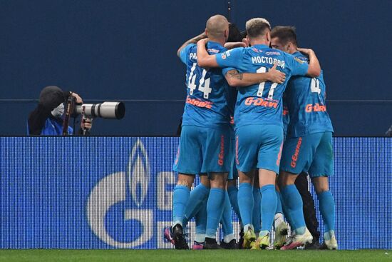 Russia Soccer Premier-League Zenit - Spartak