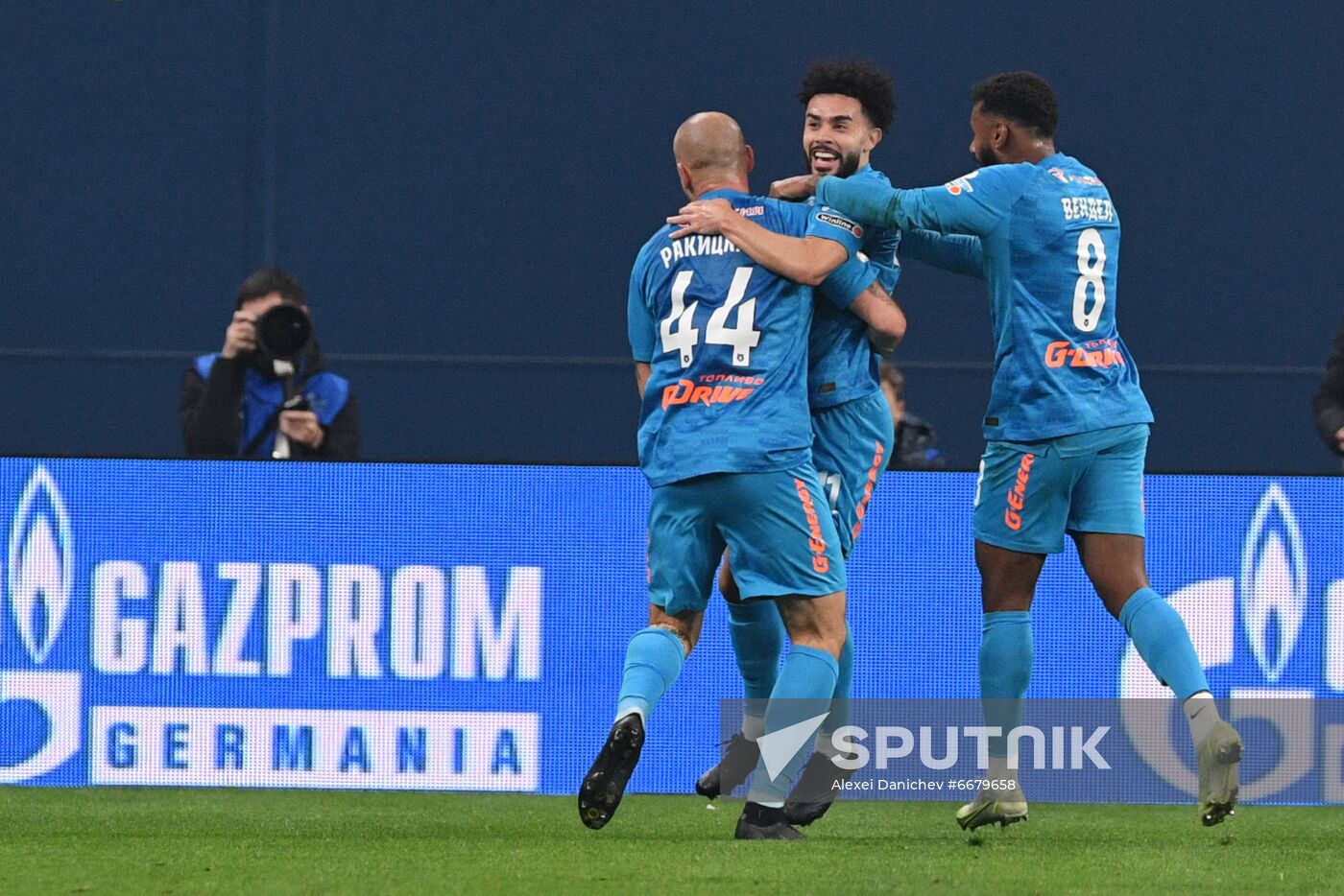 Russia Soccer Premier-League Zenit - Spartak