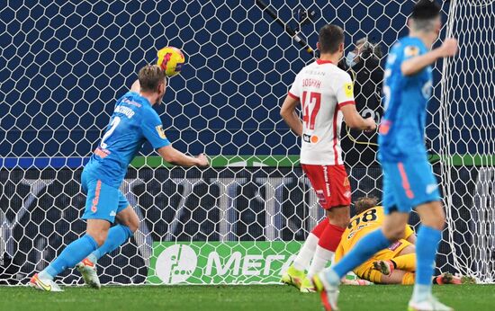Russia Soccer Premier-League Zenit - Spartak