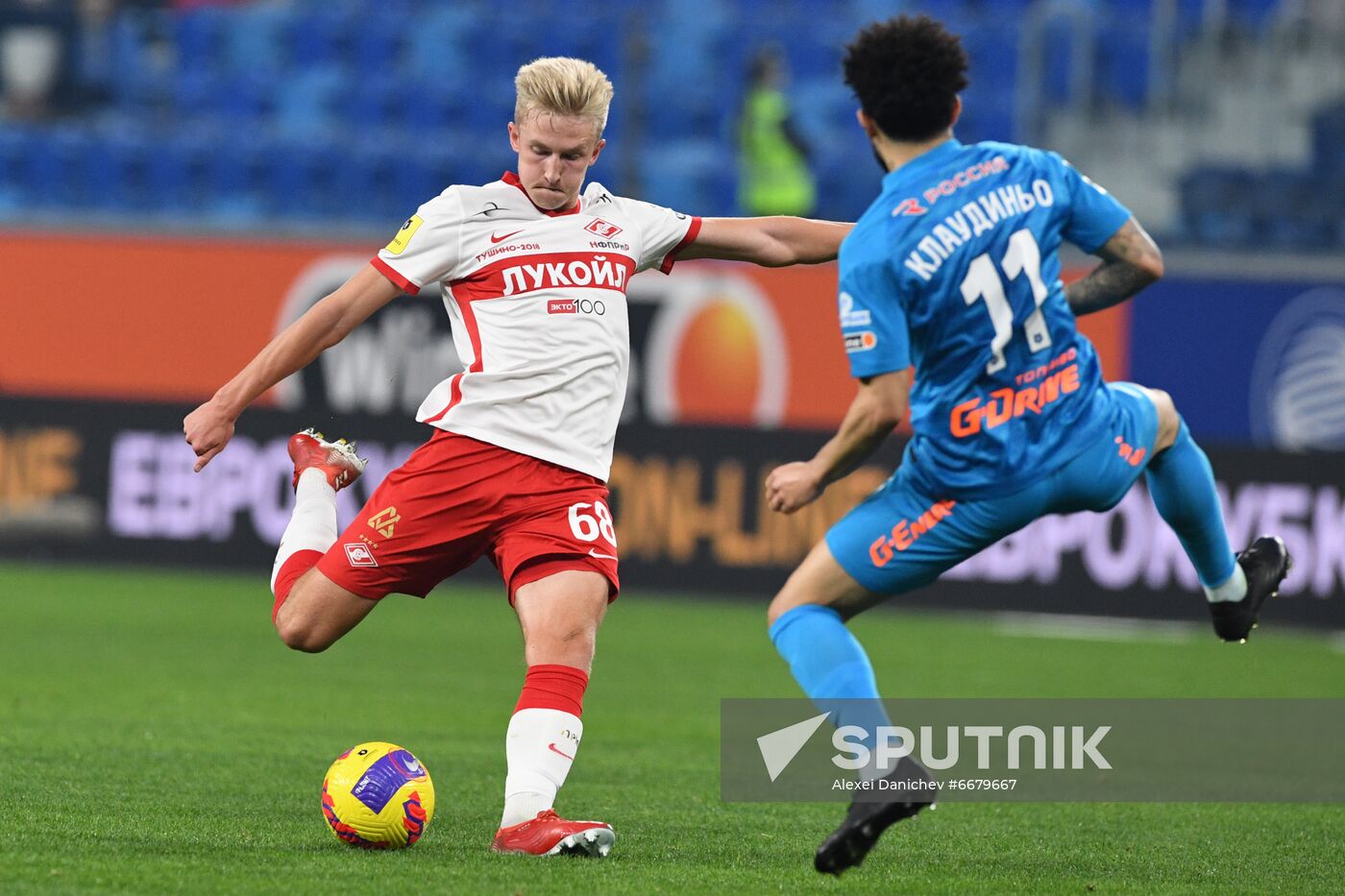 Russia Soccer Premier-League Zenit - Spartak