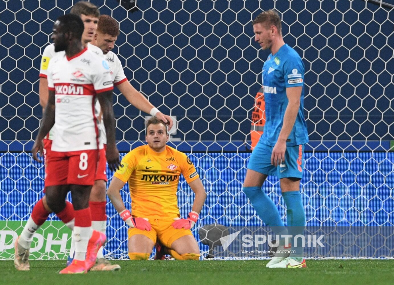 Russia Soccer Premier-League Zenit - Spartak
