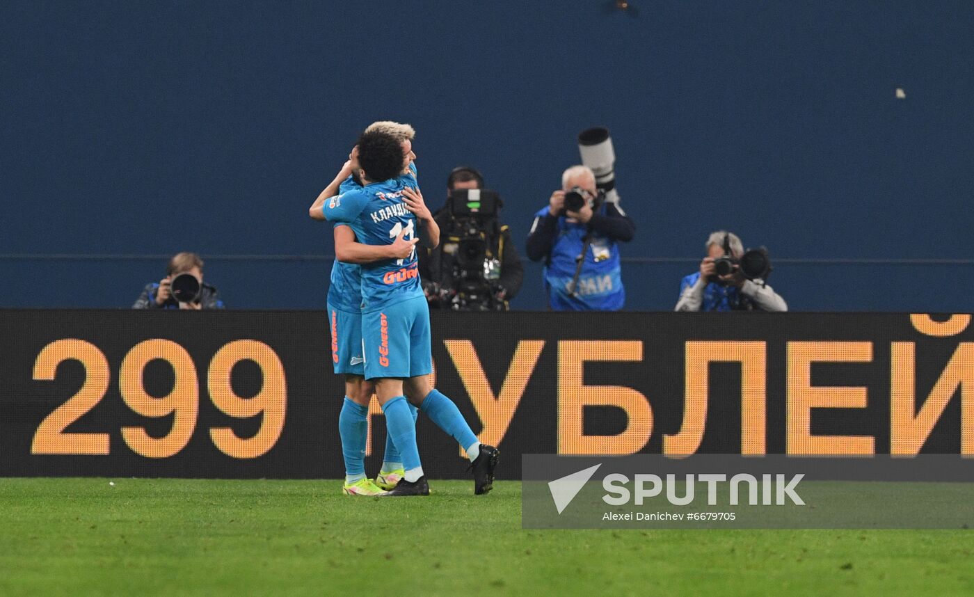 Russia Soccer Premier-League Zenit - Spartak