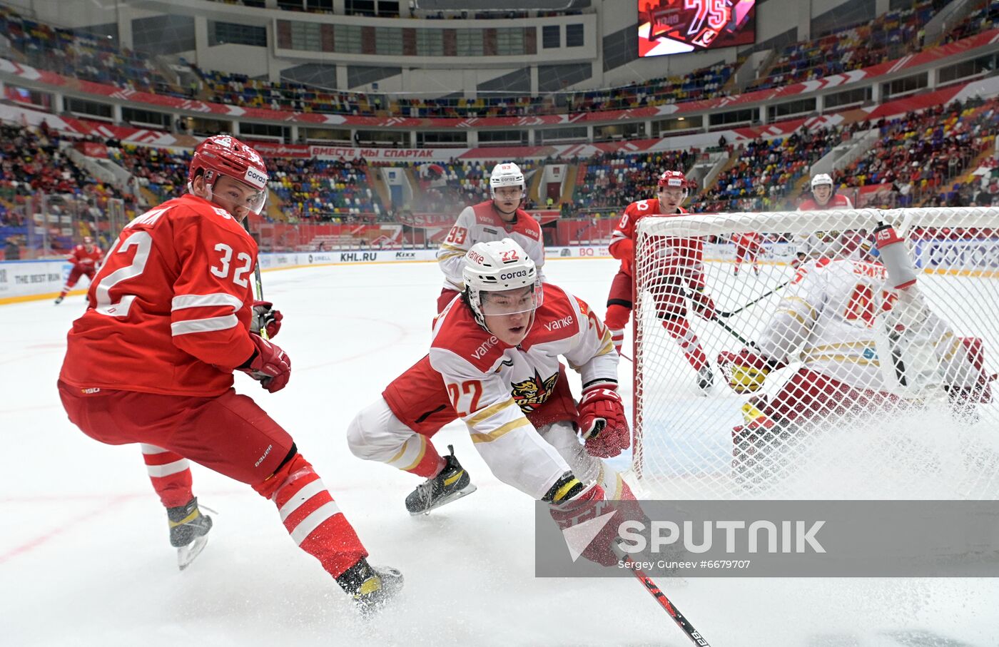 Russia Ice Hockey Kontinental League Spartak - Kunlun RS