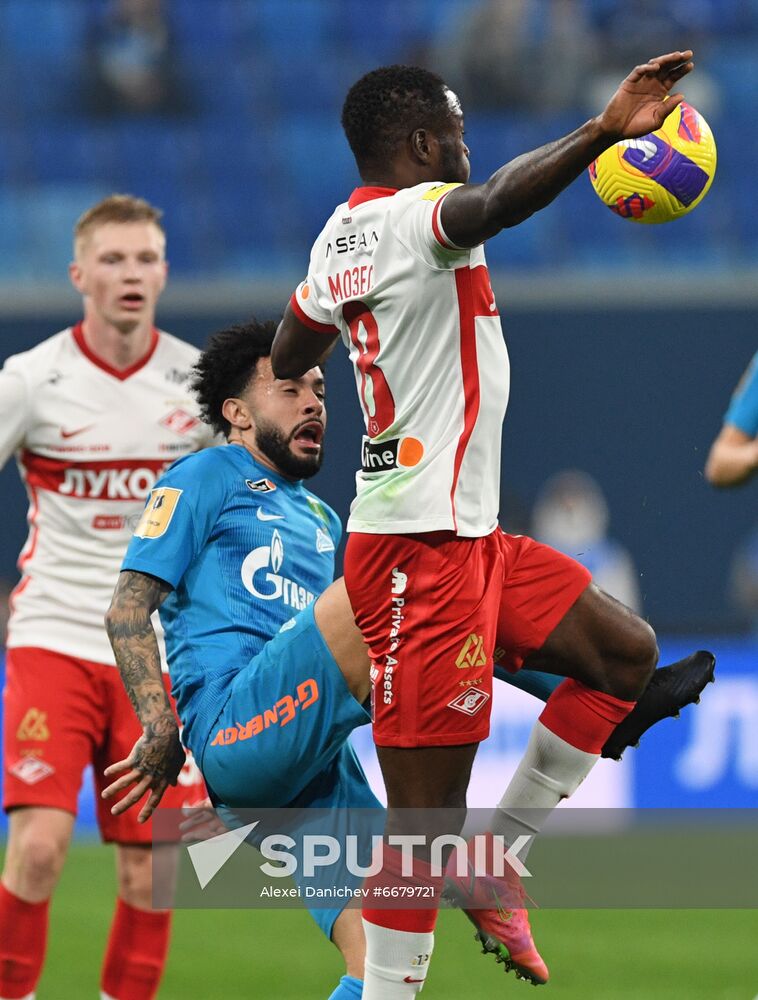 Russia Soccer Premier-League Zenit - Spartak