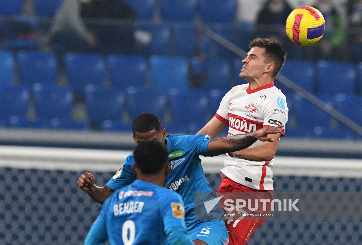 Russia Soccer Premier-League Zenit - Spartak