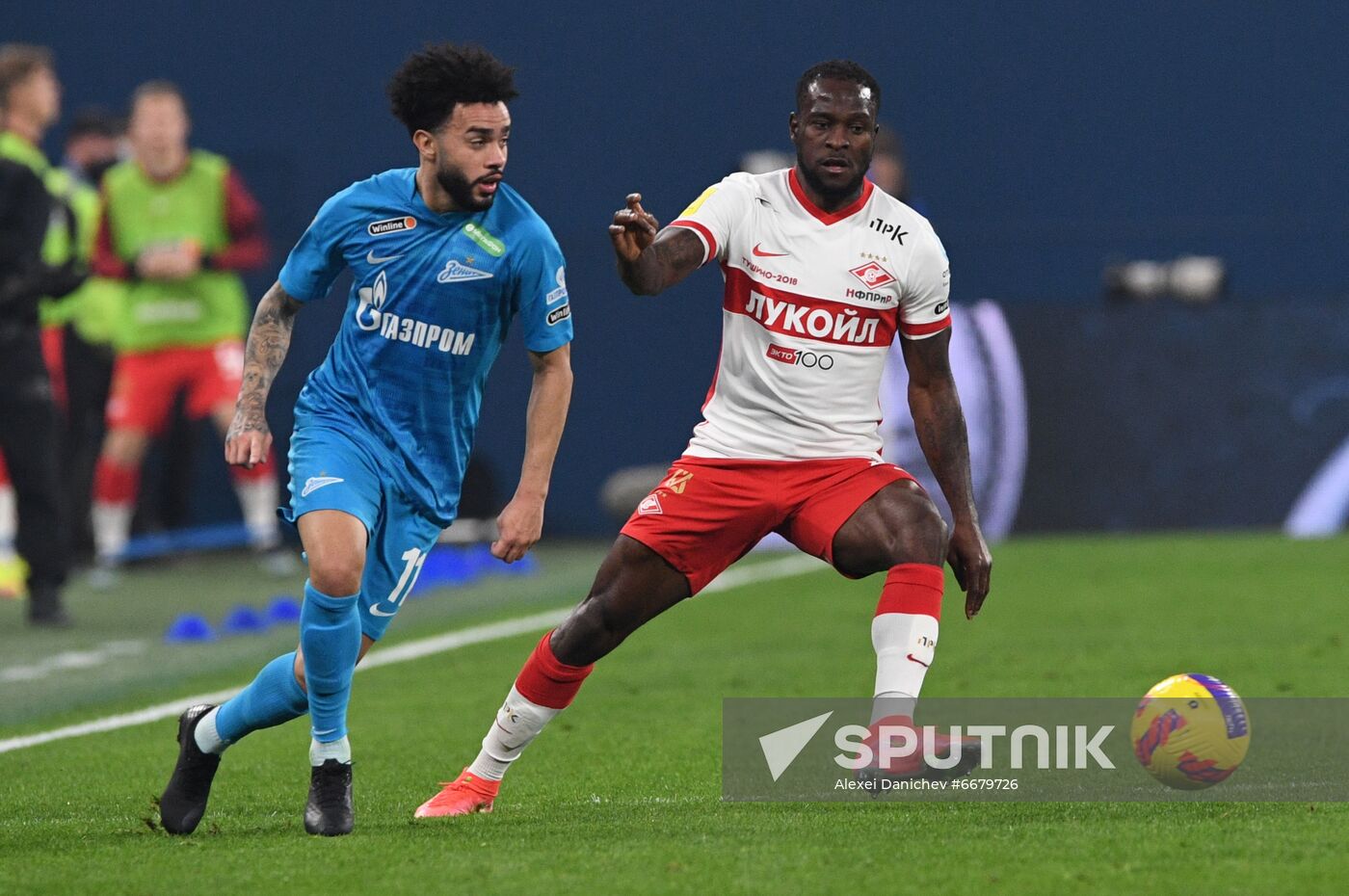 Russia Soccer Premier-League Zenit - Spartak