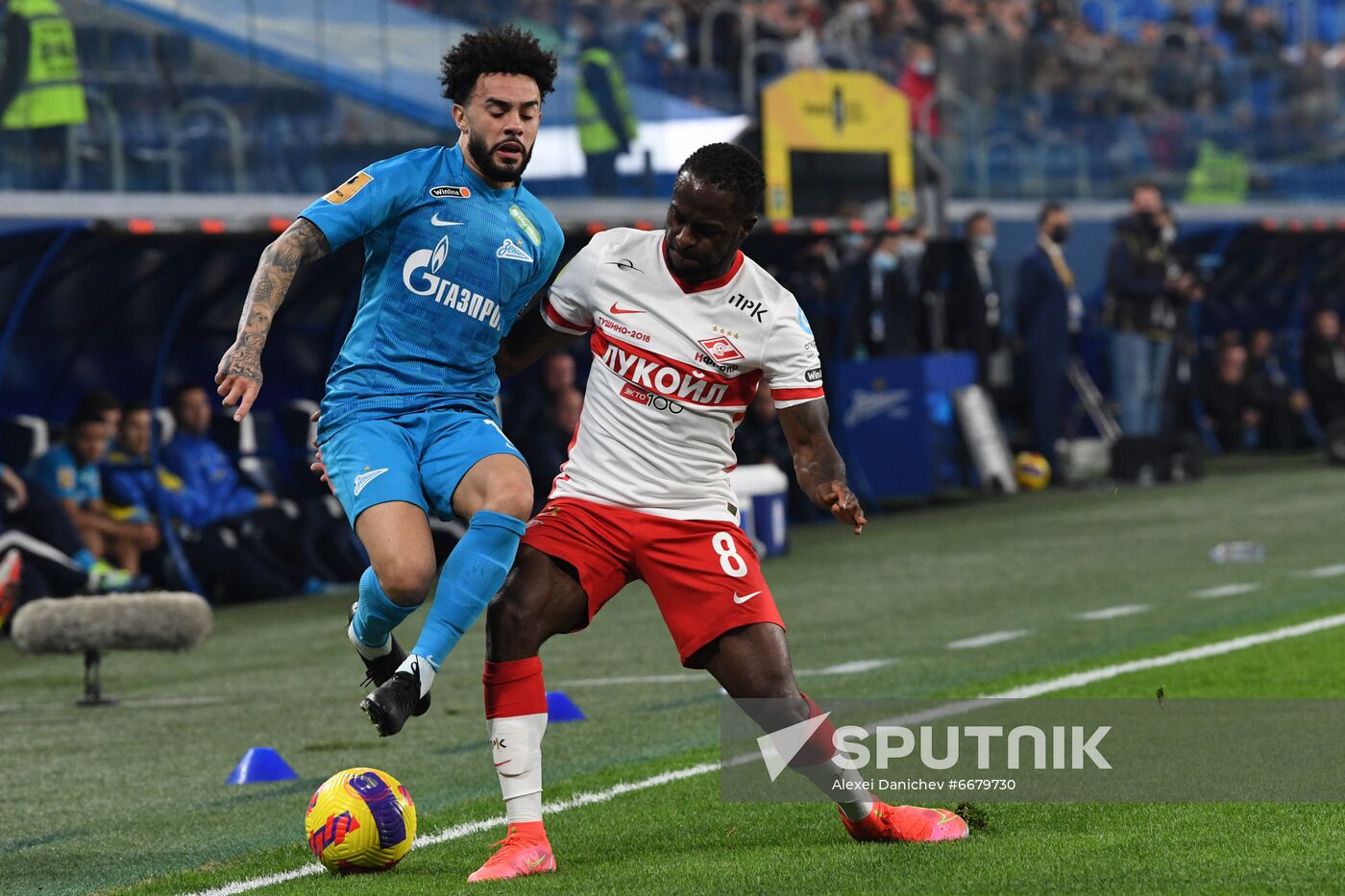 Russia Soccer Premier-League Zenit - Spartak