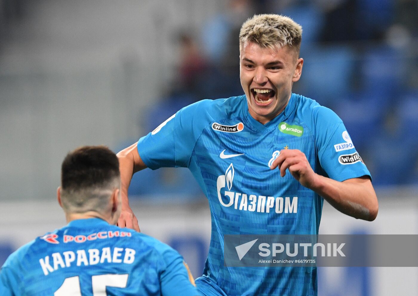 Russia Soccer Premier-League Zenit - Spartak