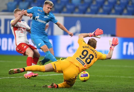 Russia Soccer Premier-League Zenit - Spartak