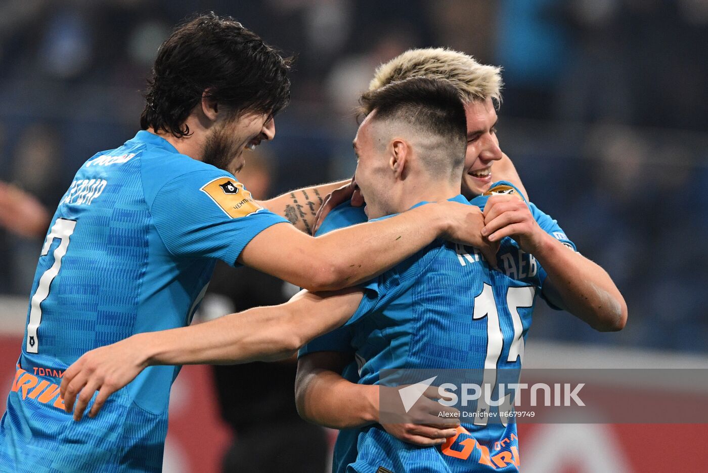Russia Soccer Premier-League Zenit - Spartak