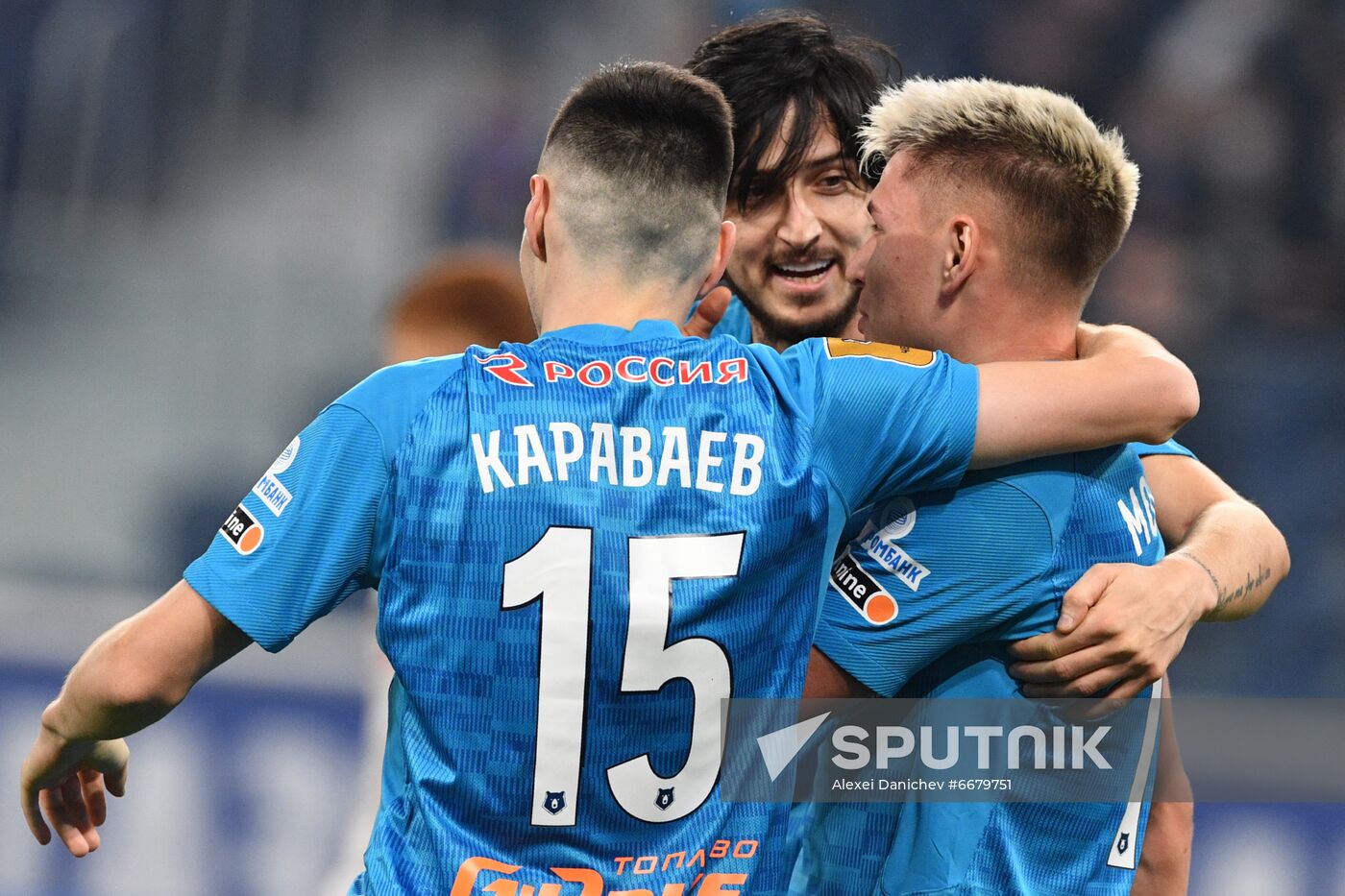 Russia Soccer Premier-League Zenit - Spartak