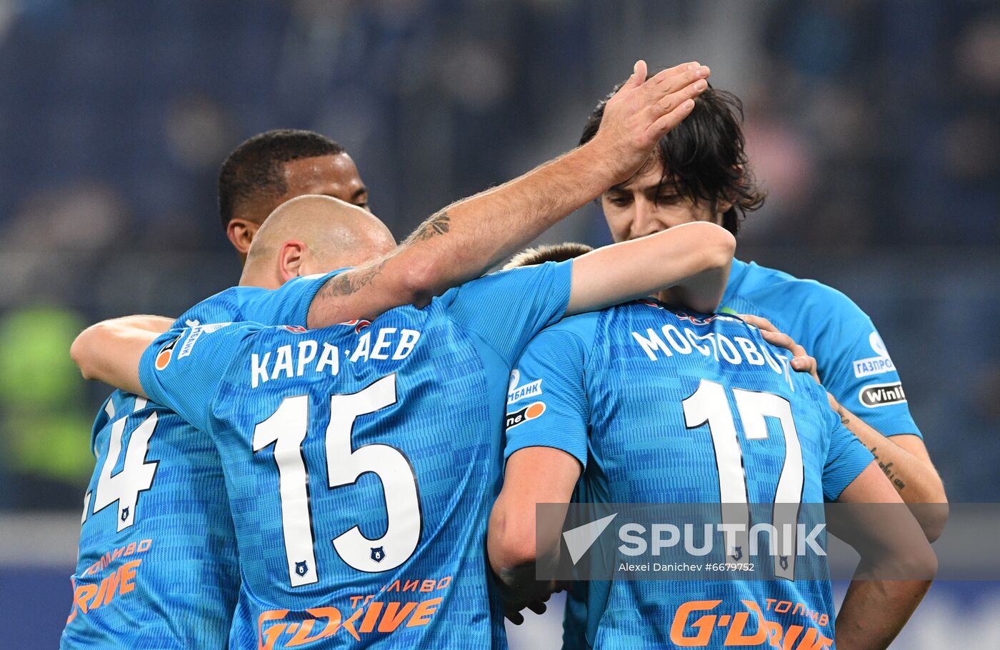 Russia Soccer Premier-League Zenit - Spartak