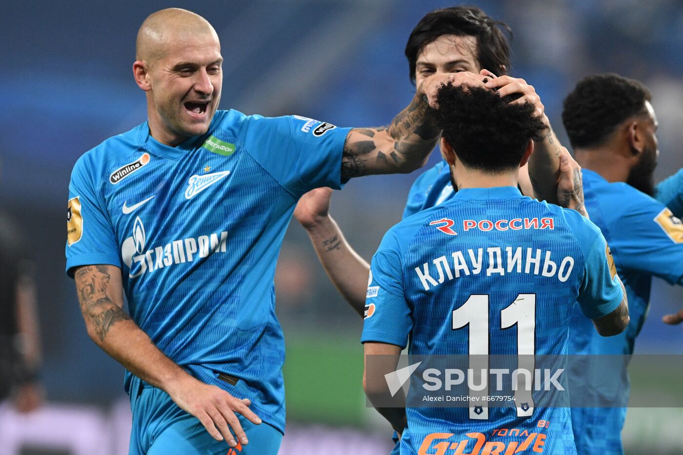 Russia Soccer Premier-League Zenit - Spartak