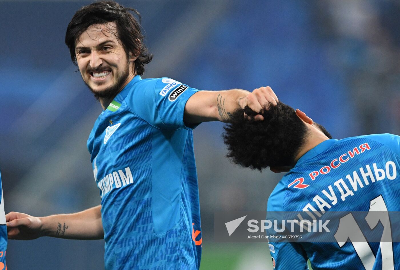 Russia Soccer Premier-League Zenit - Spartak