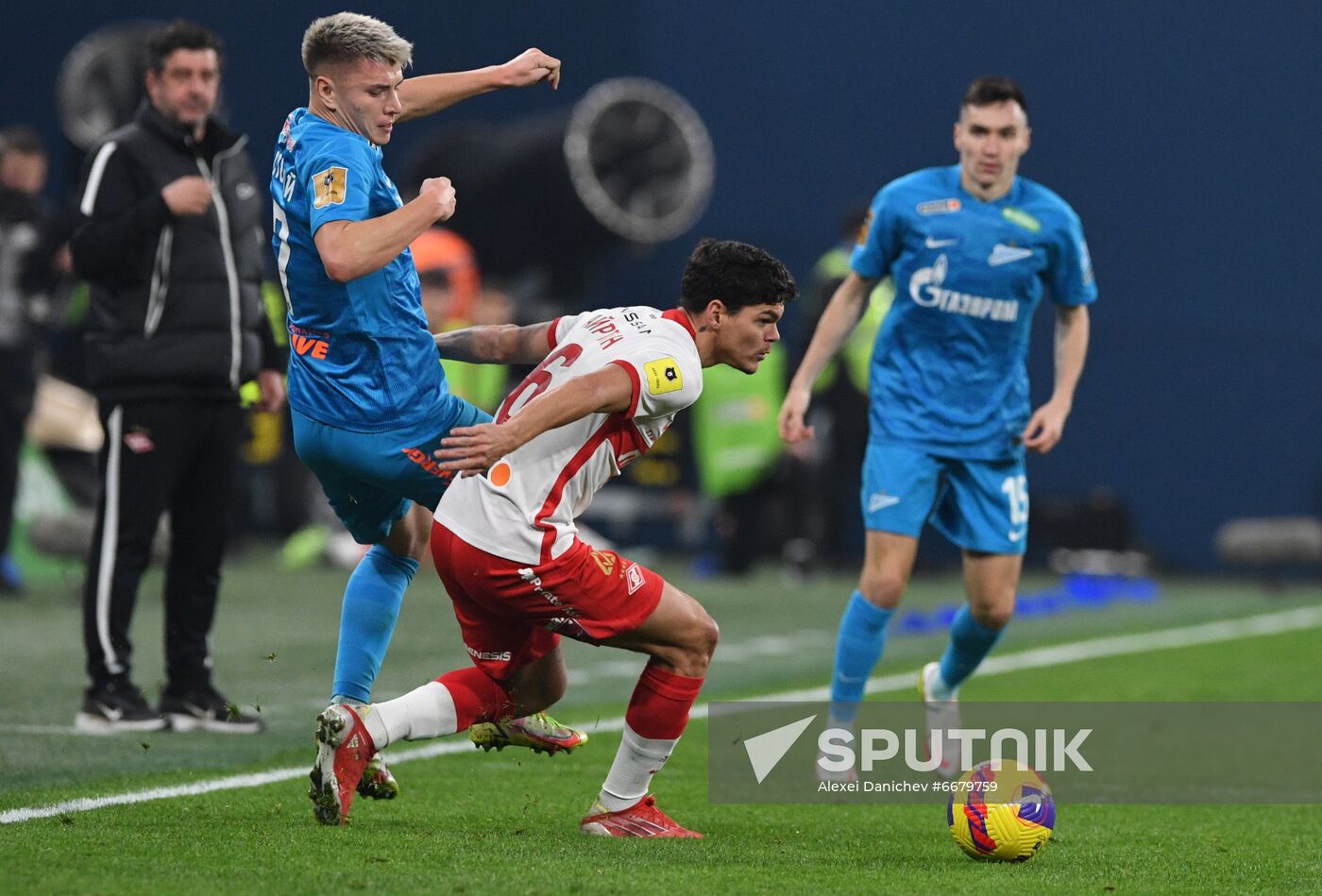 Russia Soccer Premier-League Zenit - Spartak