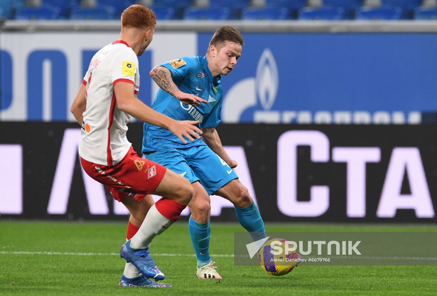 Russia Soccer Premier-League Zenit - Spartak