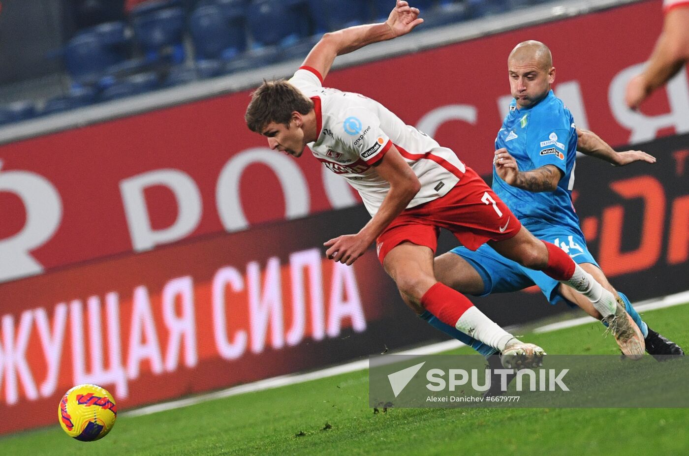 Russia Soccer Premier-League Zenit - Spartak