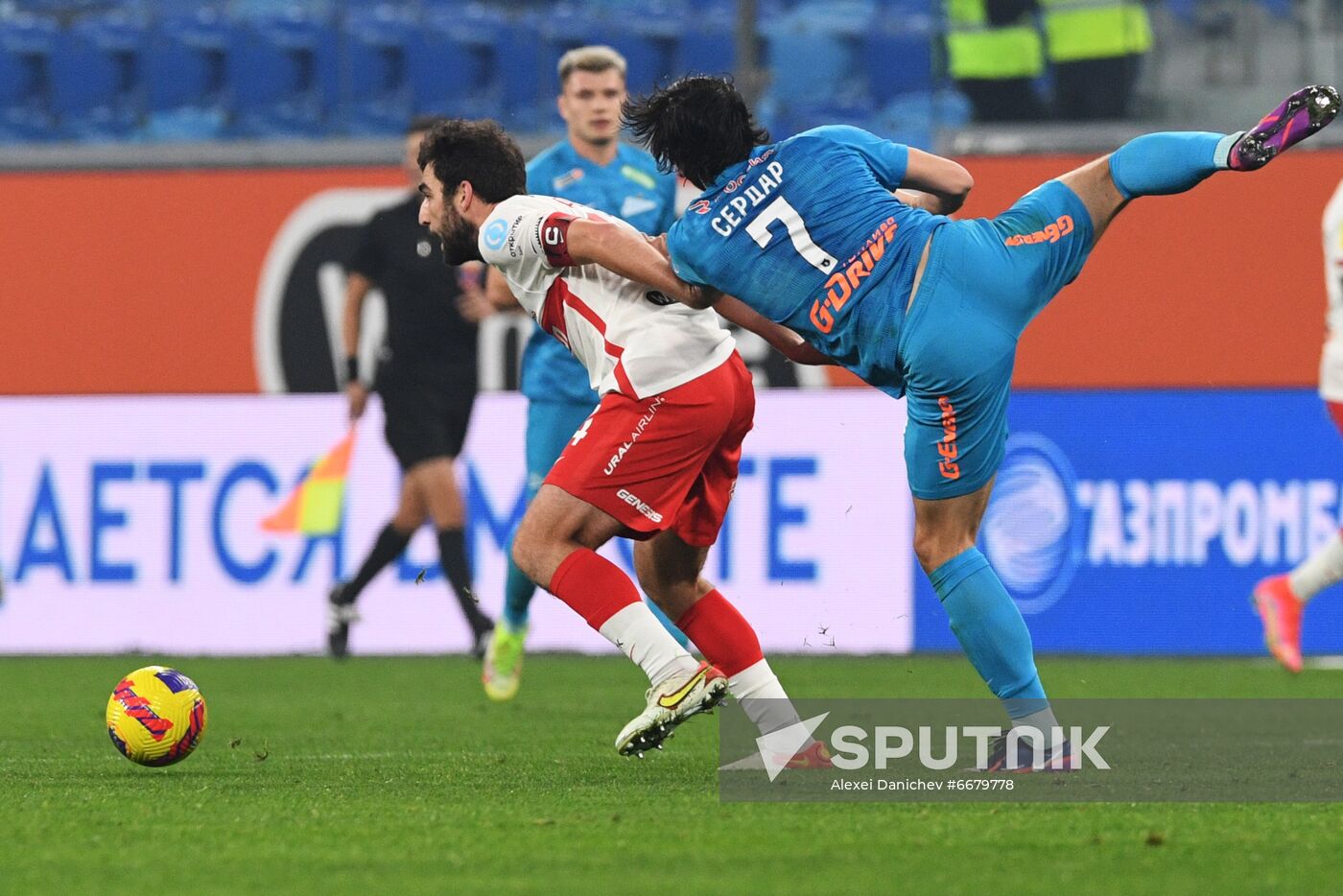 Russia Soccer Premier-League Zenit - Spartak