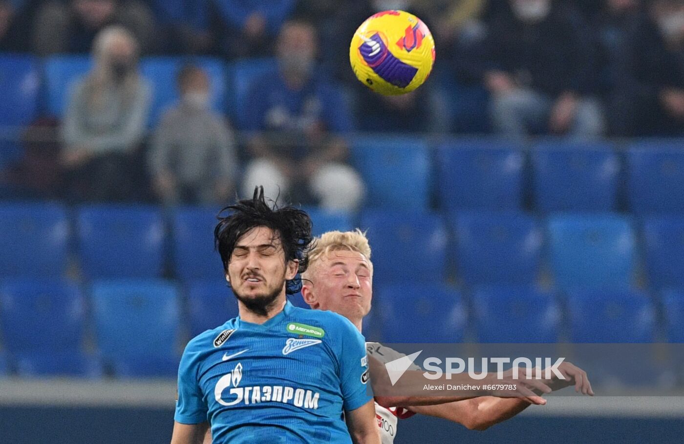 Russia Soccer Premier-League Zenit - Spartak