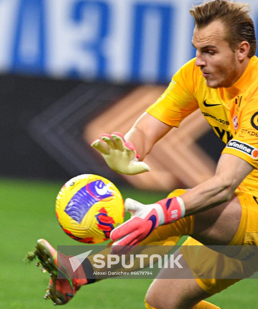 Russia Soccer Premier-League Zenit - Spartak