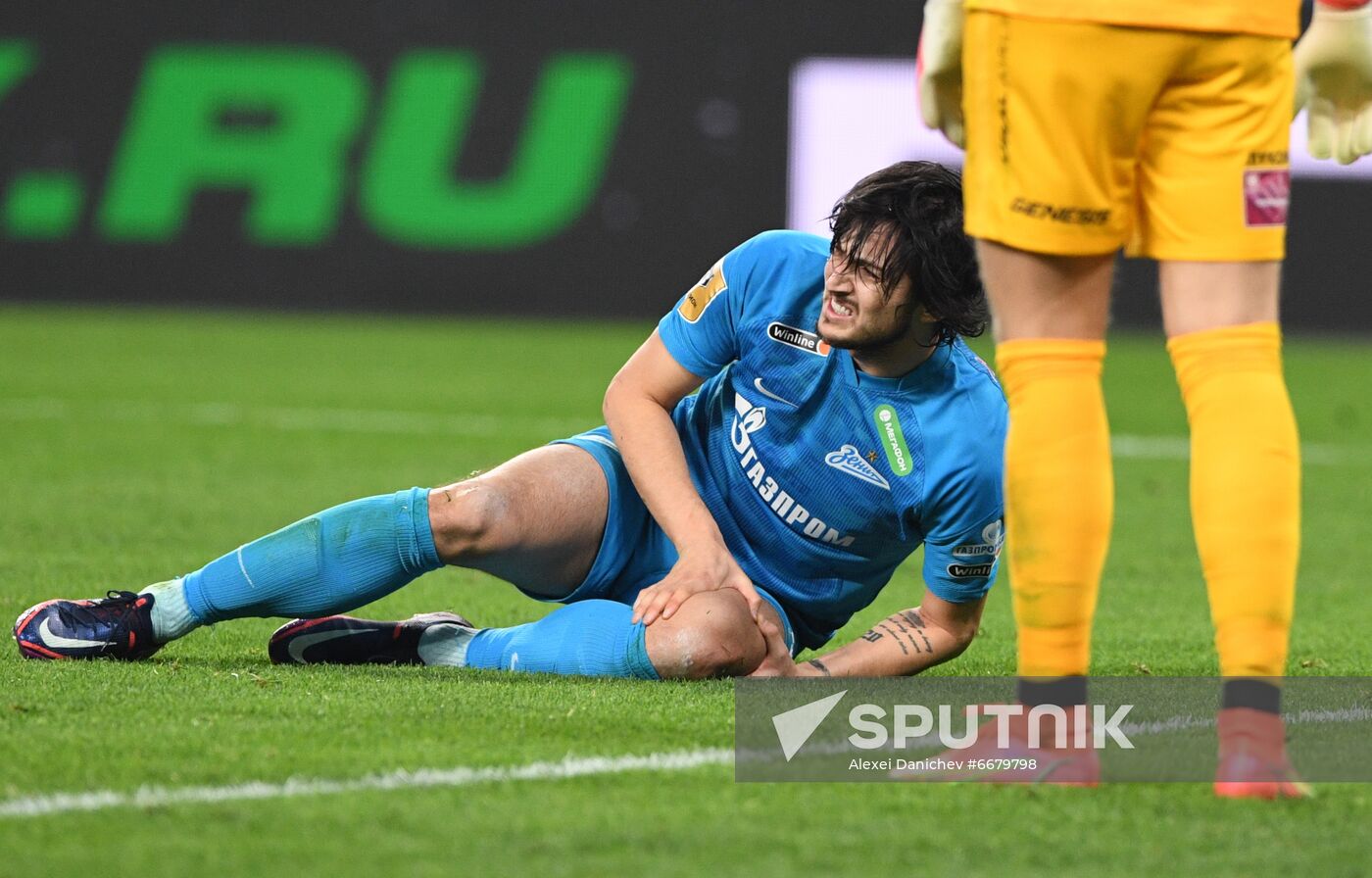 Russia Soccer Premier-League Zenit - Spartak